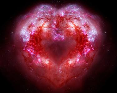 Heart Shaped Galaxy - Limited Edition of 10 thumb