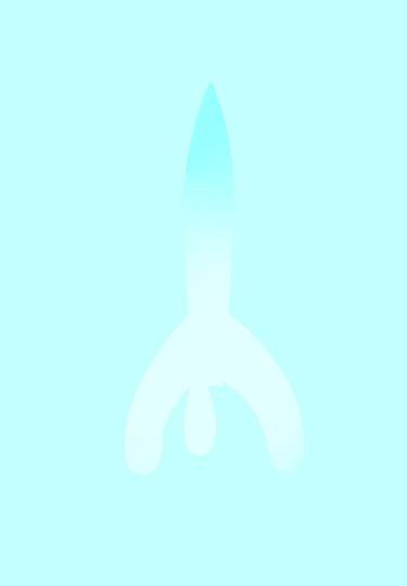 Blue Rocket - Limited Edition of 5 thumb
