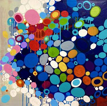 Original Abstract Paintings by Michelle Kranz