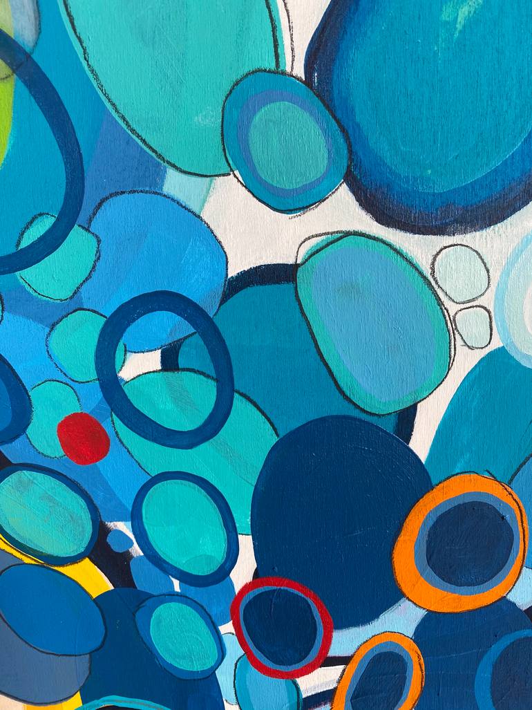 Original Contemporary Abstract Painting by Michelle Kranz