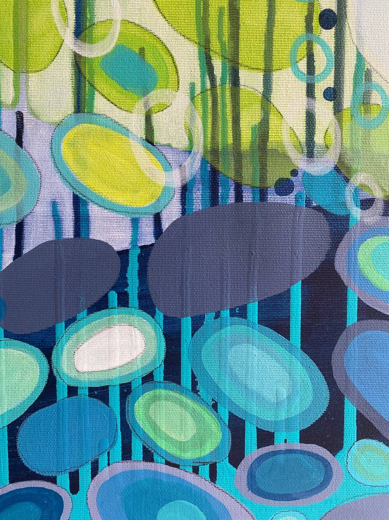 Original Contemporary Abstract Painting by Michelle Kranz