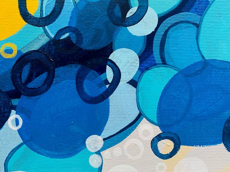Original Abstract Expressionism Abstract Painting by Michelle Kranz