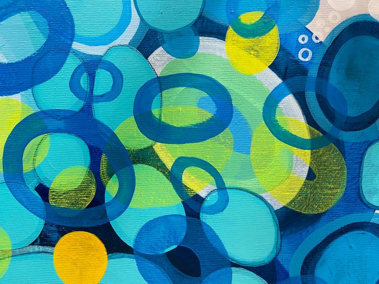 Original Abstract Expressionism Abstract Painting by Michelle Kranz