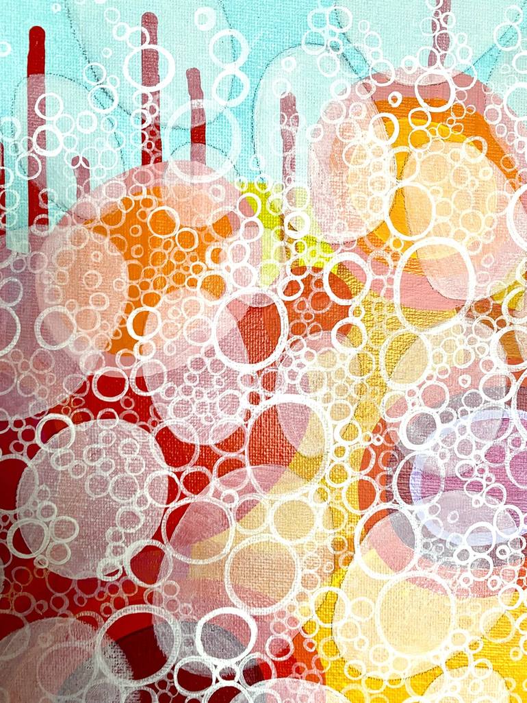 Original Color Field Painting Abstract Painting by Michelle Kranz