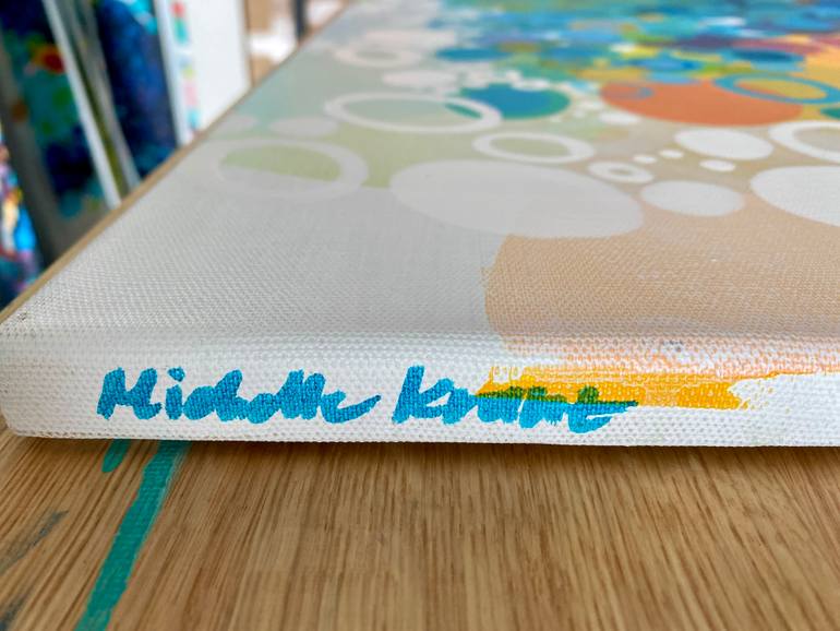 Original Color Field Painting Abstract Painting by Michelle Kranz