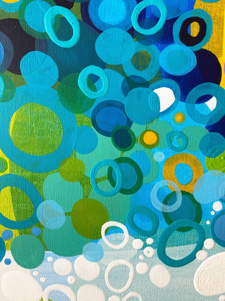 Original Color Field Painting Abstract Painting by Michelle Kranz