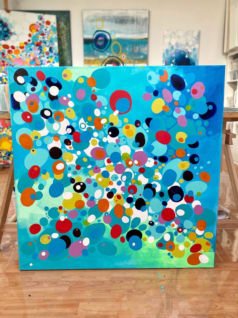 Original Minimalism Abstract Painting by Michelle Kranz