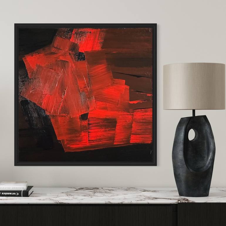 Original Abstract Light Painting by Klara Gunnlaugsdottir