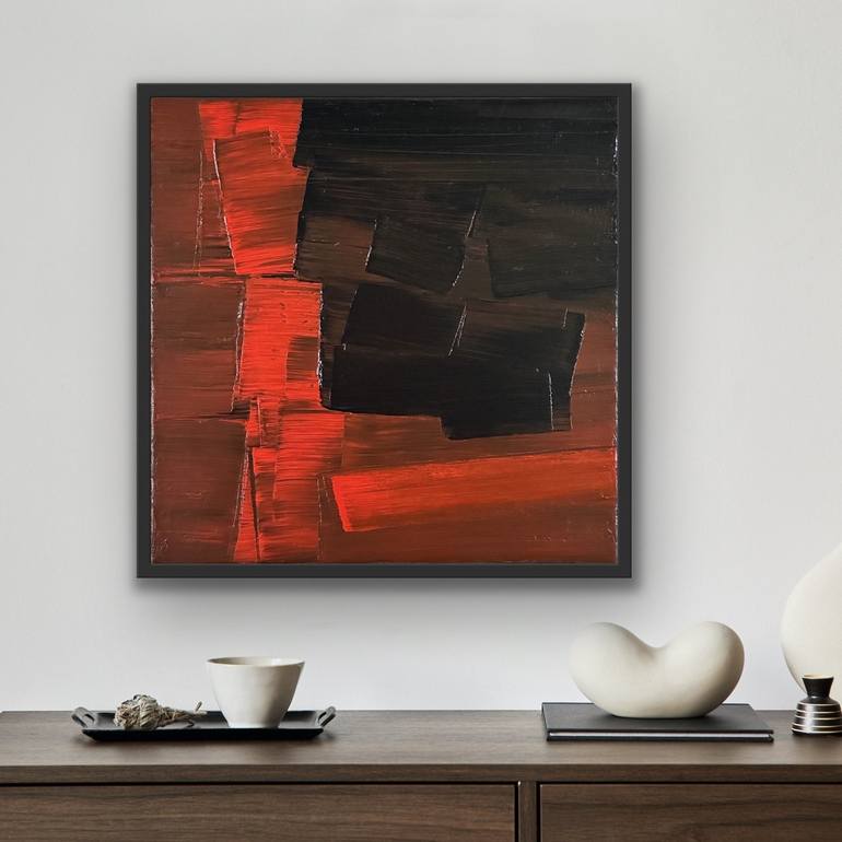 Original Contemporary Abstract Painting by Klara Gunnlaugsdottir