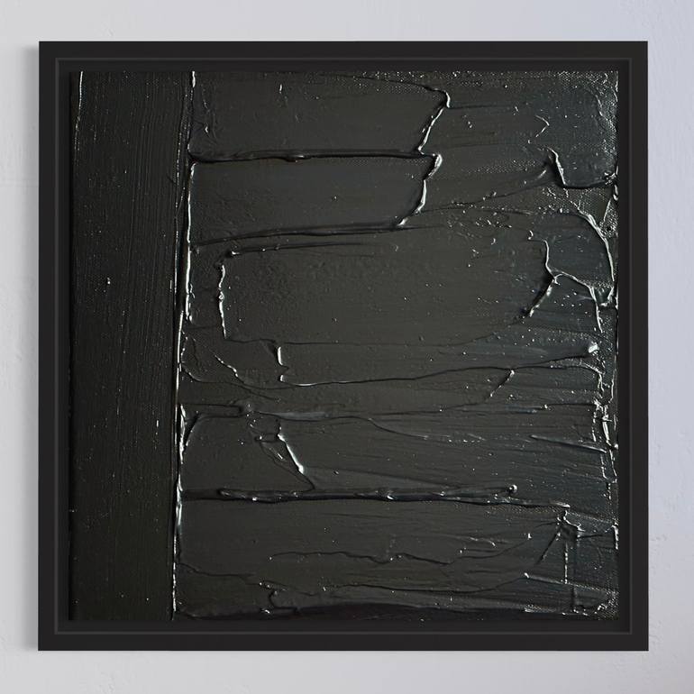Original Abstract Expressionism Abstract Painting by Klara Gunnlaugsdottir