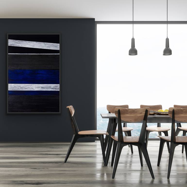 Original Abstract Expressionism Abstract Painting by Klara Gunnlaugsdottir