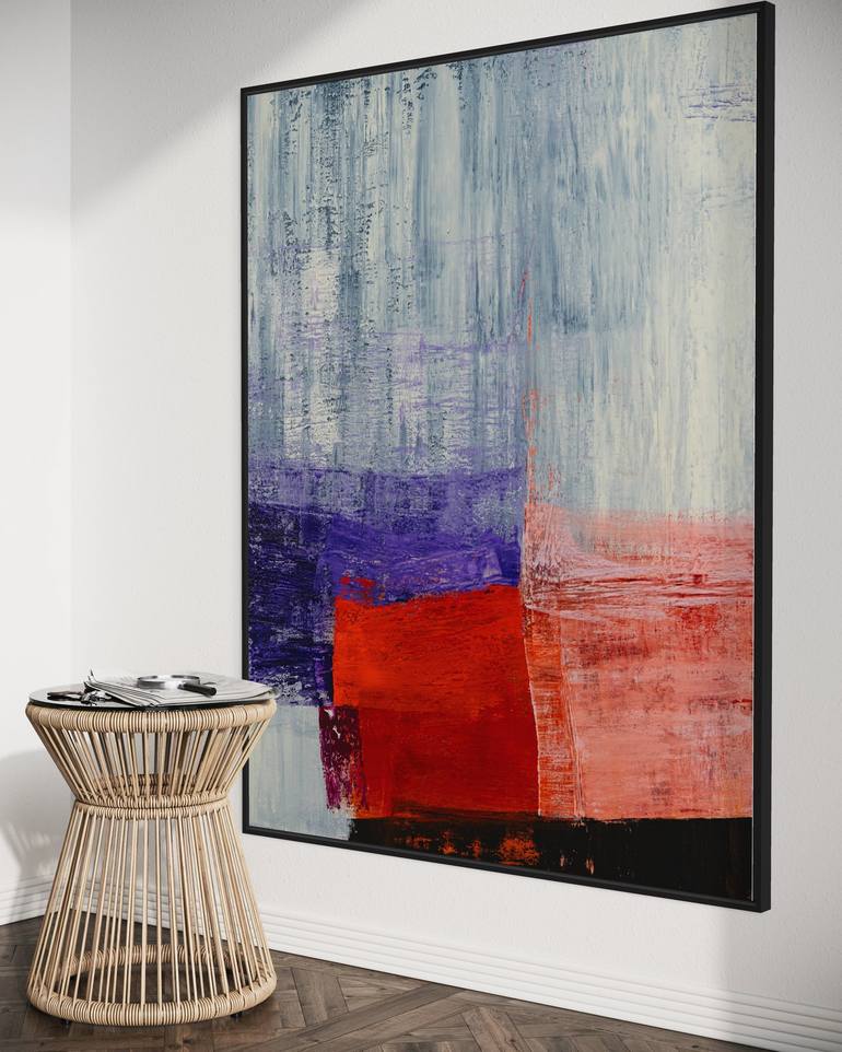 Original Abstract Painting by Klara Gunnlaugsdottir