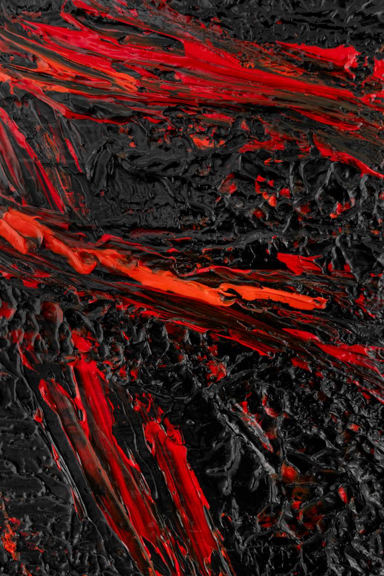 Original Abstract Nature Painting by Klara Gunnlaugsdottir