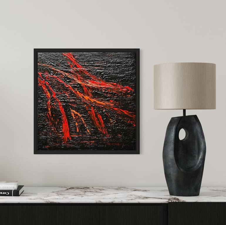 Original Abstract Nature Painting by Klara Gunnlaugsdottir