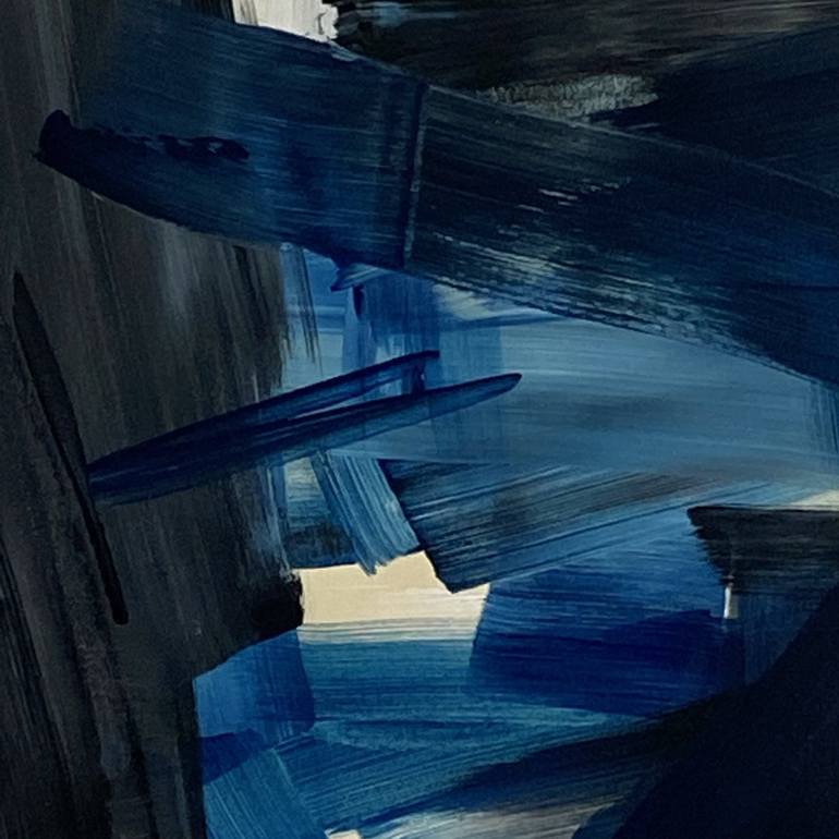 Original Abstract Expressionism Abstract Painting by Klara Gunnlaugsdottir