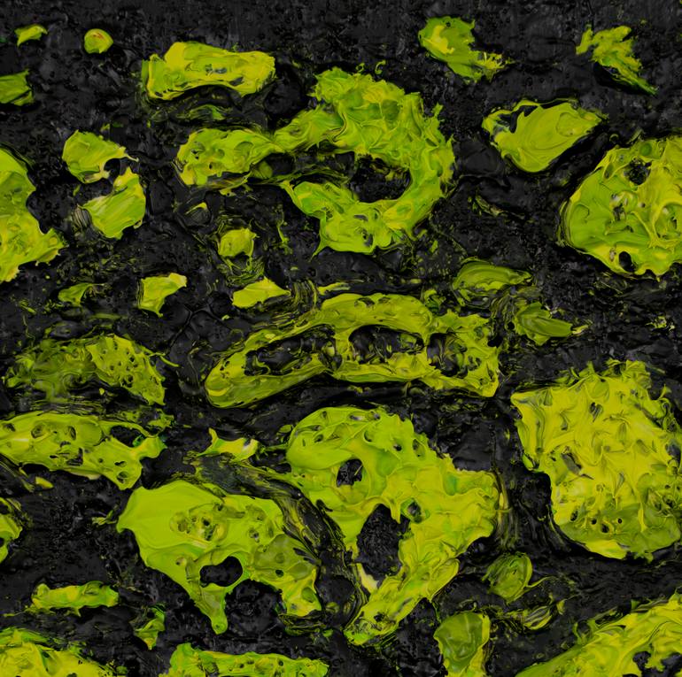 Original Abstract Nature Painting by Klara Gunnlaugsdottir