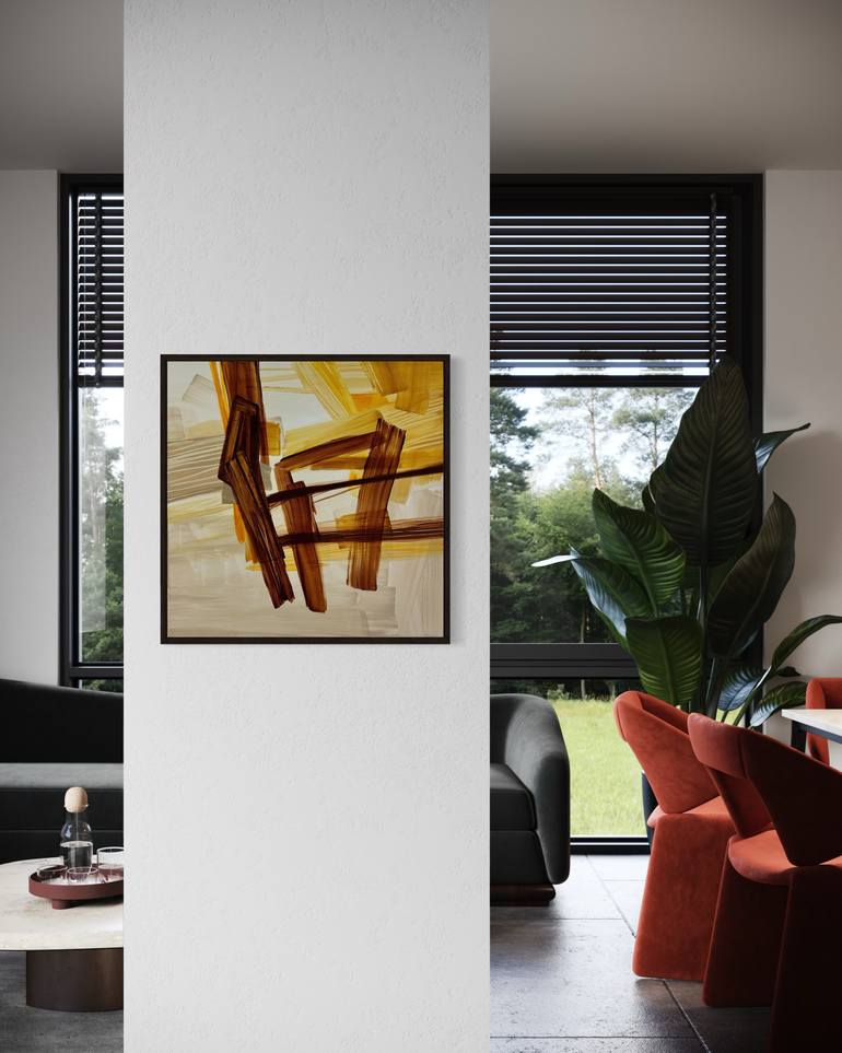 Original Abstract Light Painting by Klara Gunnlaugsdottir