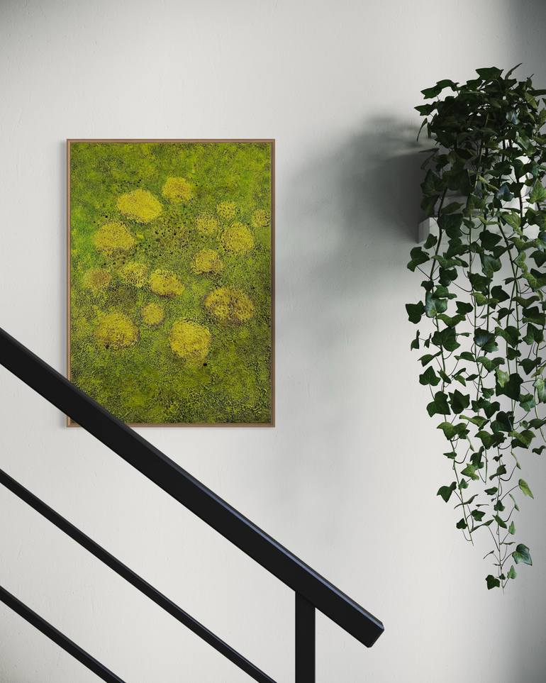 Original Abstract Nature Painting by Klara Gunnlaugsdottir