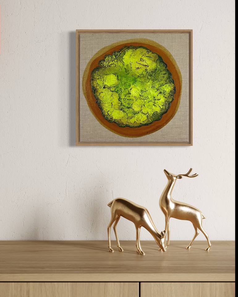 Original Abstract Nature Painting by Klara Gunnlaugsdottir