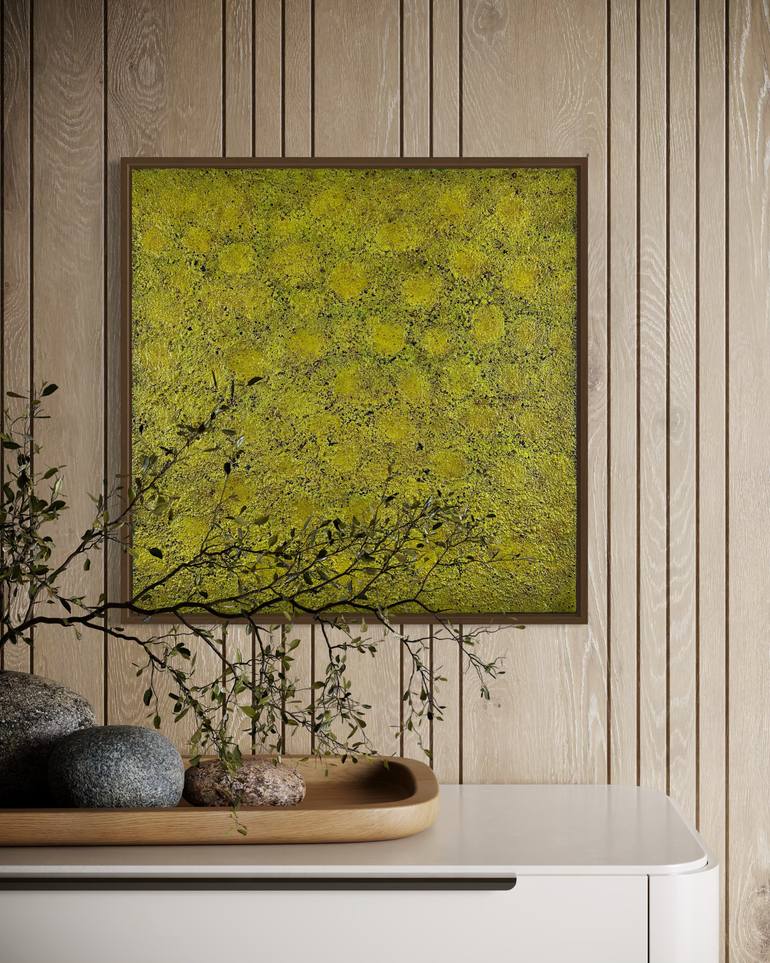 Original Abstract Nature Painting by Klara Gunnlaugsdottir