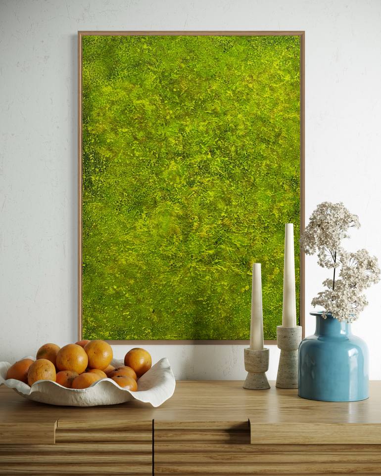 Original Abstract Nature Painting by Klara Gunnlaugsdottir