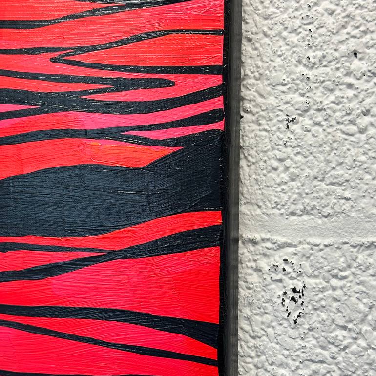 Original Abstract Expressionism Abstract Painting by Klara Gunnlaugsdottir