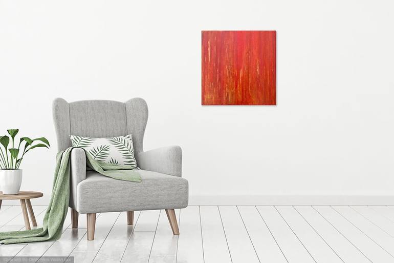 Original Abstract Expressionism Abstract Painting by Klara Gunnlaugsdottir