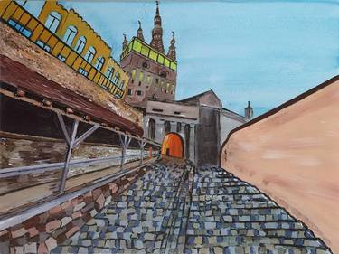 Original Places Paintings by Alida Velea