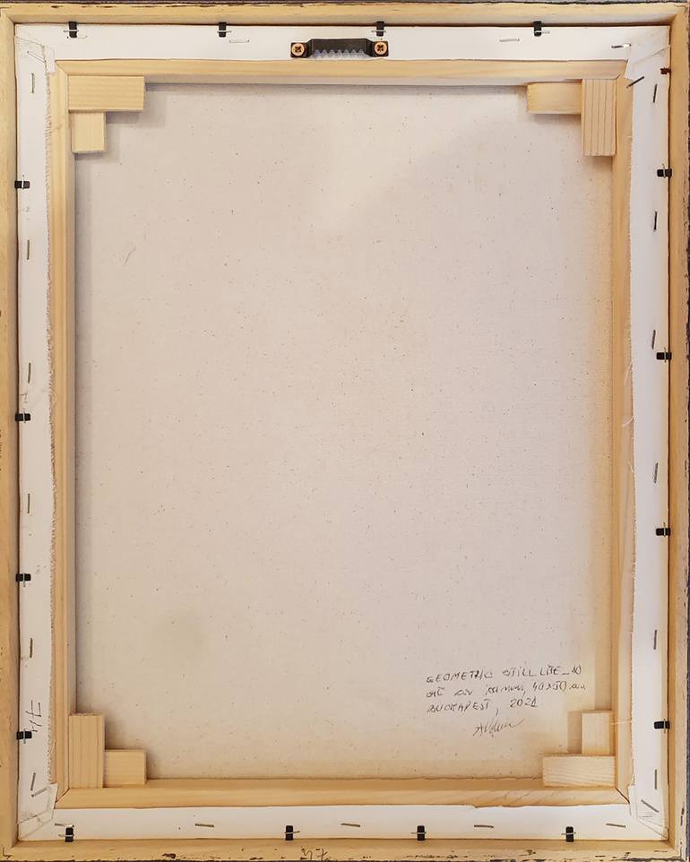 Original Abstract Expressionism Still Life Painting by Alida Velea