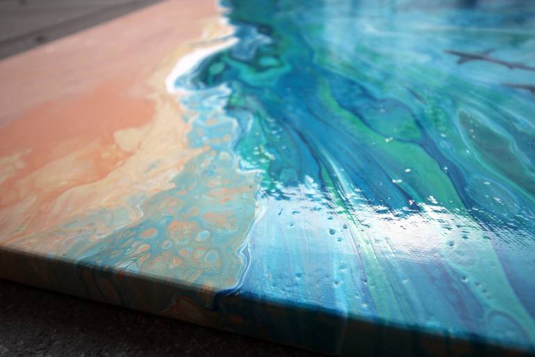 Original Abstract Animal Painting by Zuzana Borysek