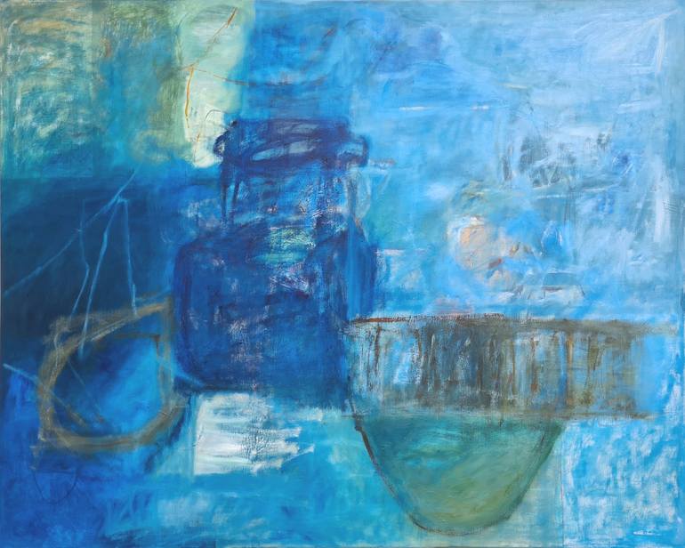 Original Ocean Painting by Nikki Choi | Contemporary Art on Canvas | The sea is the way home