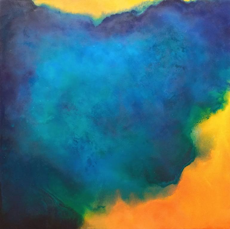 Original Abstract Painting by Michaela Glória