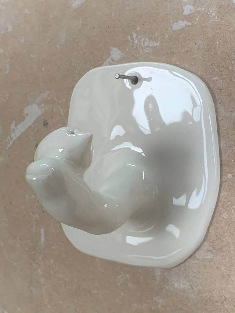 Original Abstract Home Sculpture by Maria Castel-Branco