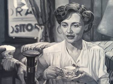 Woman Drinking Tea thumb