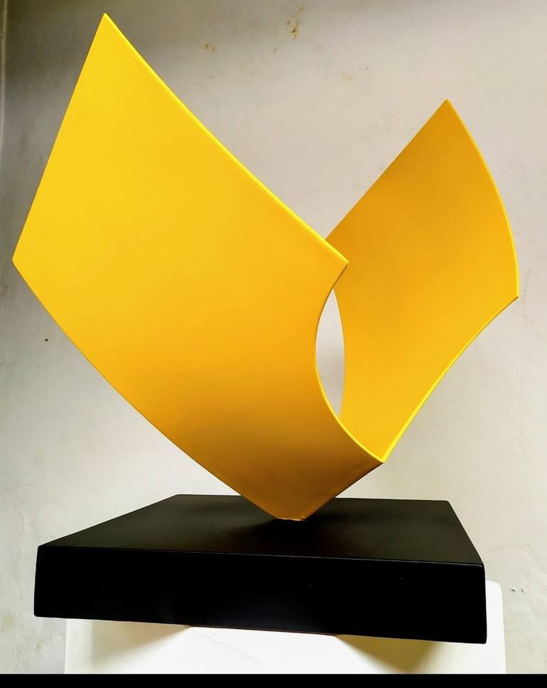 Original Geometric Sculpture by ALBERTO MARTINEZ