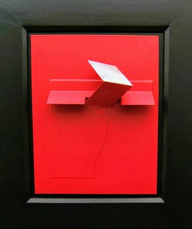 Original Abstract Expressionism Geometric Sculpture by ALBERTO MARTINEZ