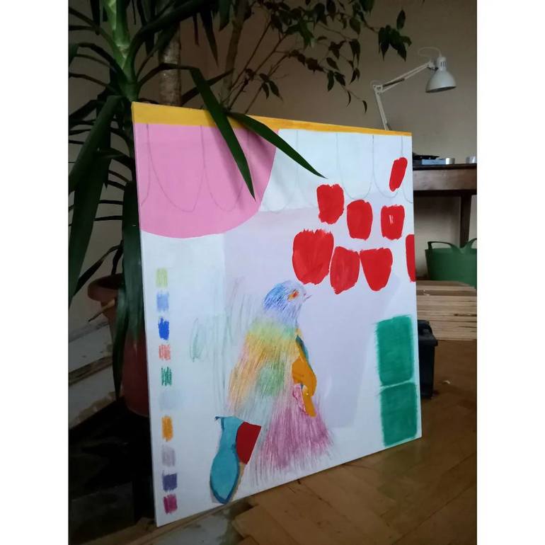 Original Abstract Painting by Silvia ĎUrovcová