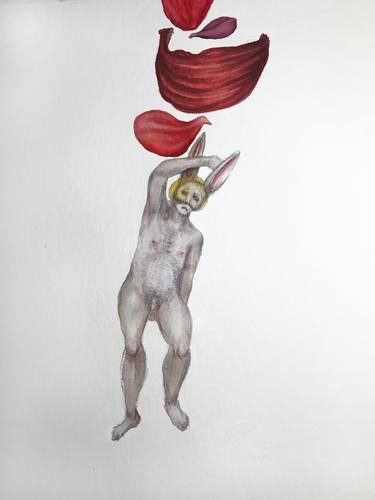 Print of Body Paintings by MANNA Marianna Nagy Lantos