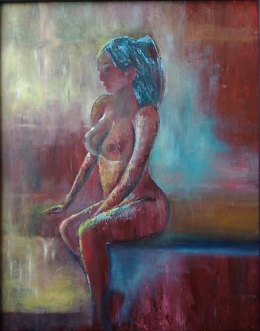 Print of Figurative Nude Paintings by Viktor Jegorov