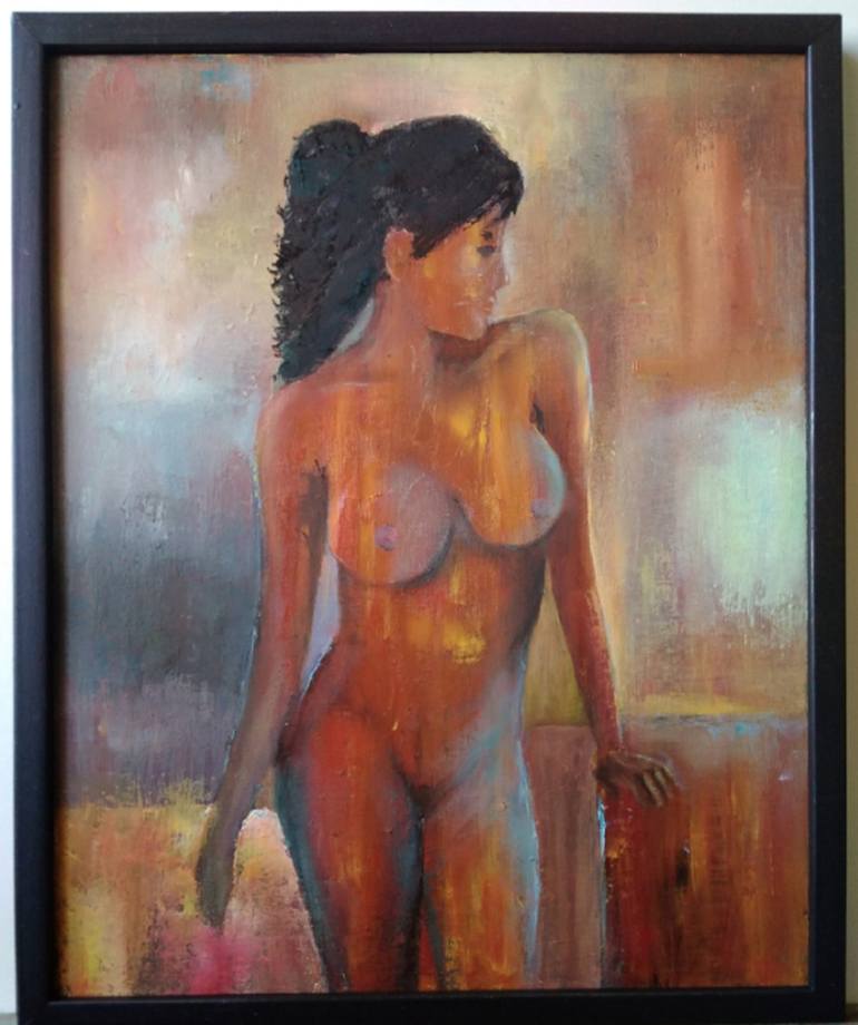 Original Nude Painting by Viktor Jegorov