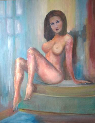 Print of Figurative Nude Paintings by Viktor Jegorov