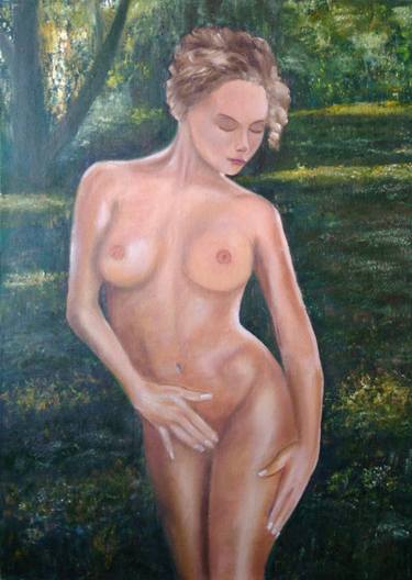Original Figurative Nude Paintings by Viktor Jegorov