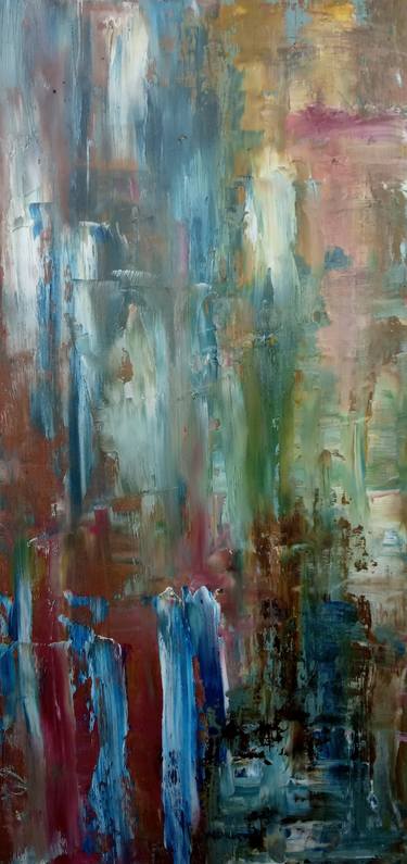 Original Abstract Expressionism Abstract Paintings by Viktor Jegorov