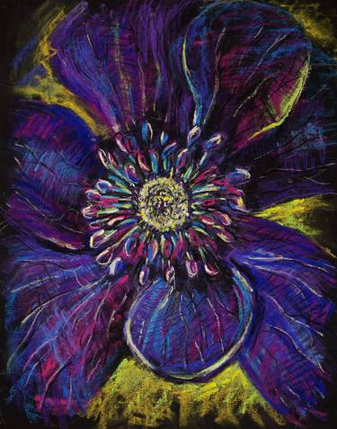 flower painting Purple Dream thumb