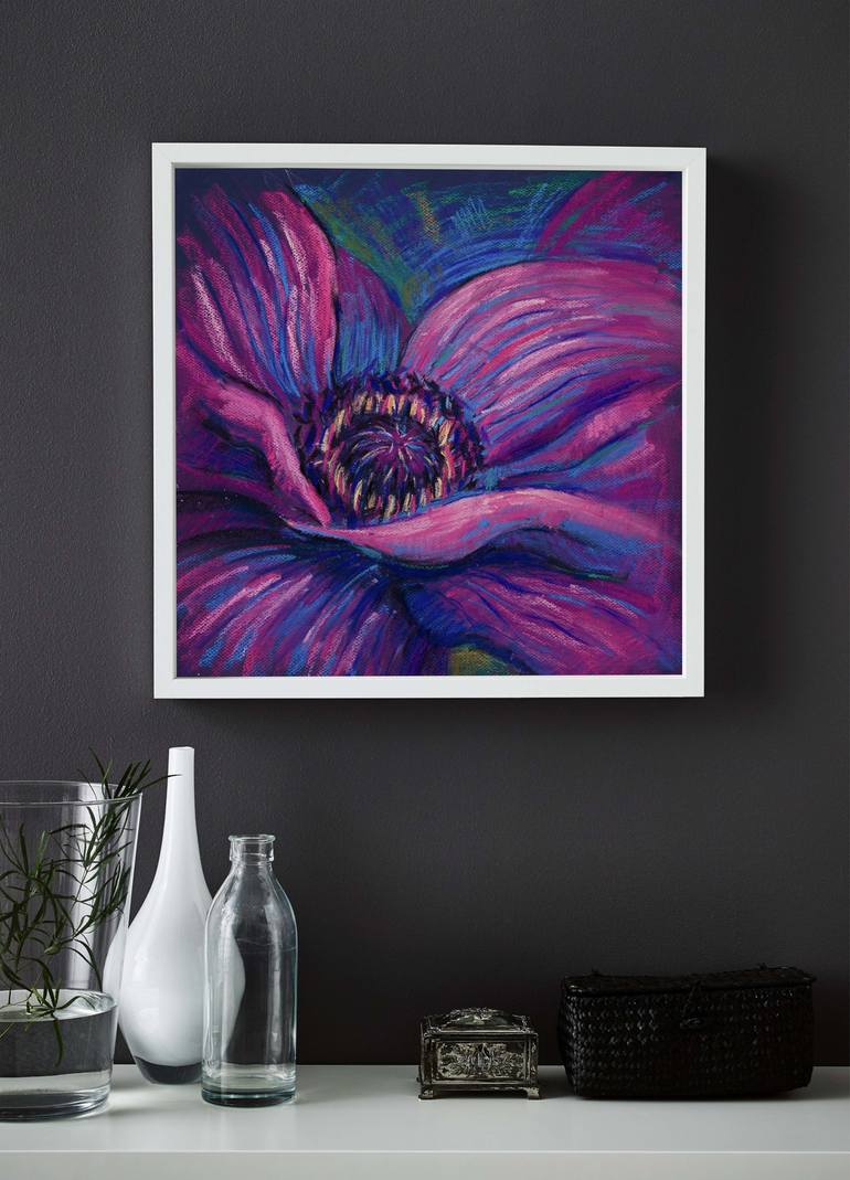 Original Fine Art Floral Painting by Natalia Rumyantseva