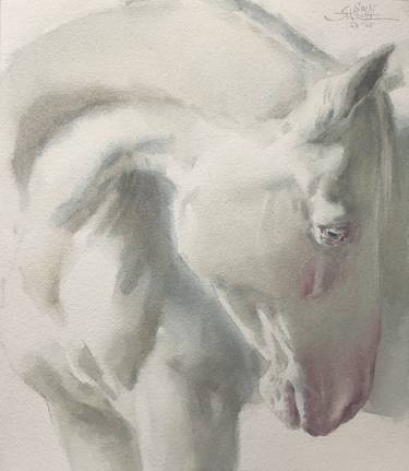 Original Realism Horse Paintings by Anna Ivanova