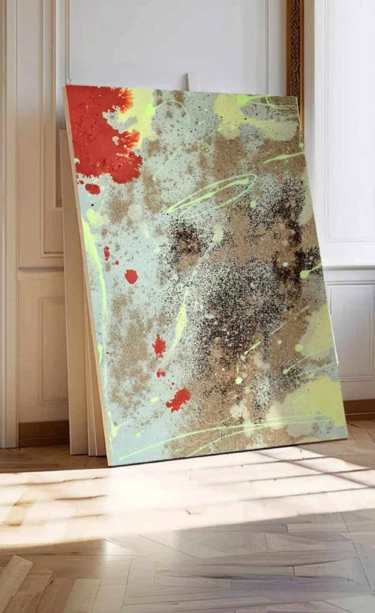 Original Abstract Painting by Marian Gorin