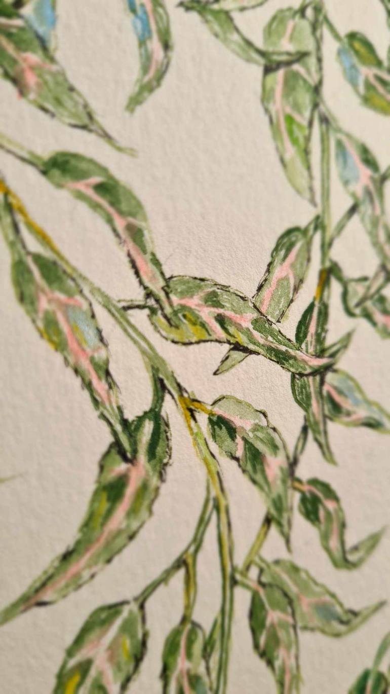 Original Illustration Animal Painting by Marian Gorin