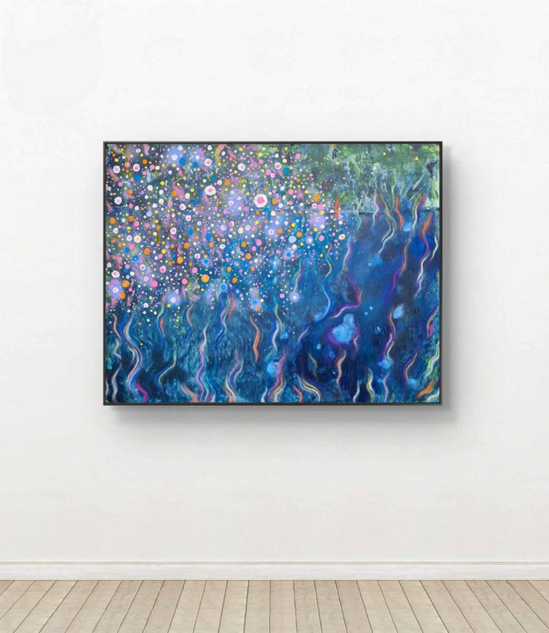 Original Contemporary Abstract Painting by Marian Gorin