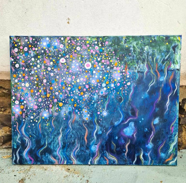 Original Contemporary Abstract Painting by Marian Gorin